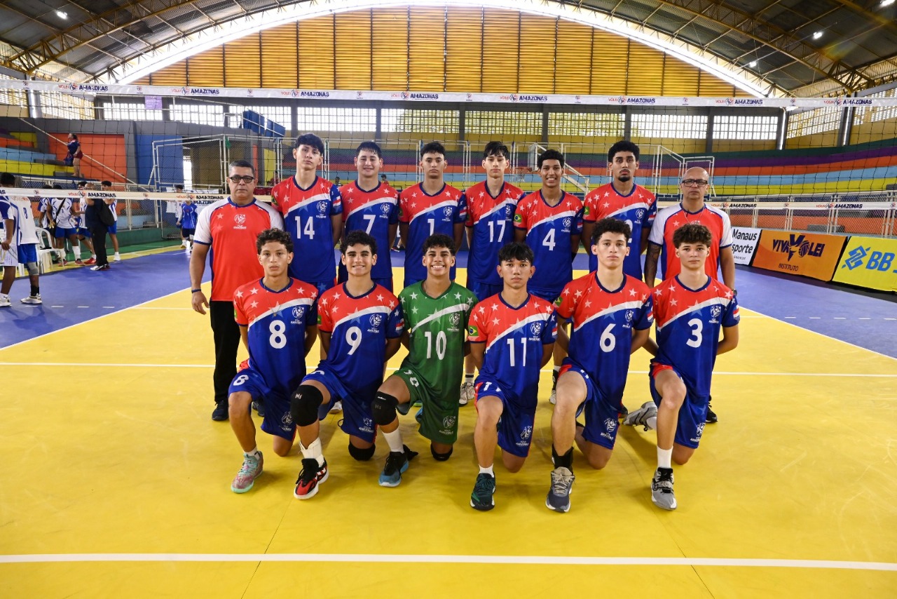 Seleção Amazonense de Vôlei busca vaga na semifinal do Brasileiro Sub-18