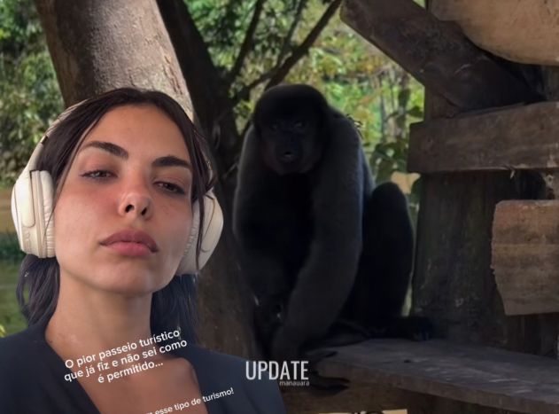 Turismo predatório na Amazônia volta a ser denunciado: influenciadora Gisela Barcelar expõe maus-tratos a animais silvestres