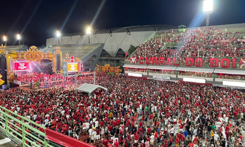 Garantido lota Sambódromo de Manaus no 1º Curral e celebra sucesso do álbum 2025
