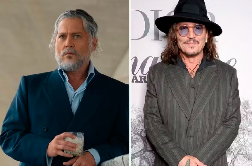 Johnny Depp surge irreconhecível em novo filme e marca retorno ao cinema