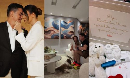 David Almeida e Izabelle Fontenelle anunciam que estão esperando um bebê