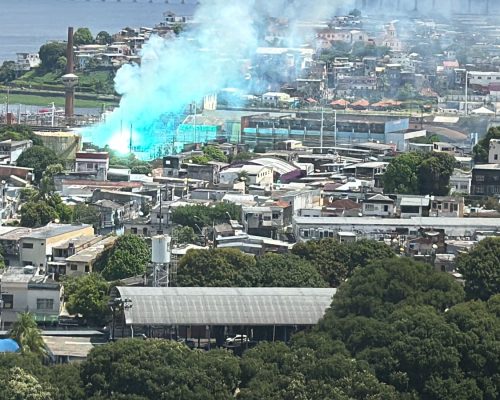 Incêndio em subestação deixa bairros sem energia em Manaus